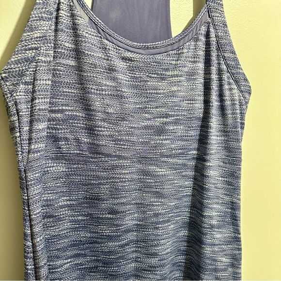 MPG Purple and Gray Sleeveless Tank Top Dress (1035) - Picture 2 of 4